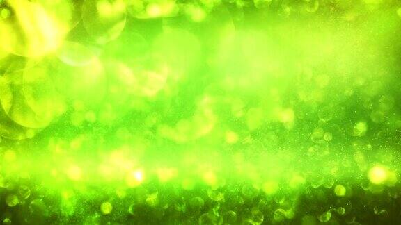 抽象粒子(绿色)-环