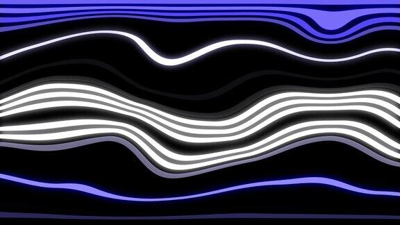 线条和波浪抽象背景