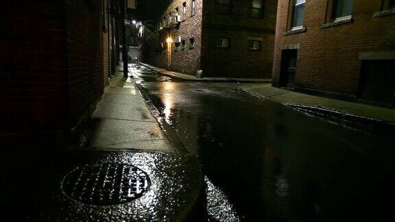 城市的雨夜