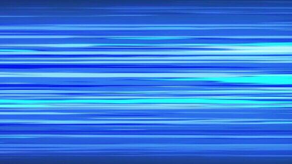 动漫蓝色水平速度线-无缝循环背景