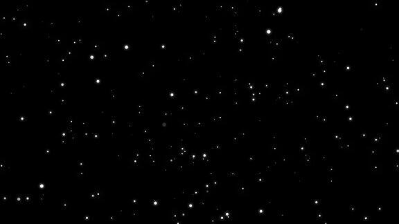 夜空与星星动画背景