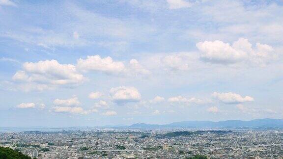 日本福冈市的风景