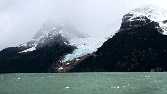 智利巴塔哥尼亚的冰川