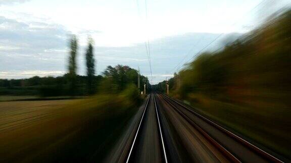 高速欧洲城市列车延时