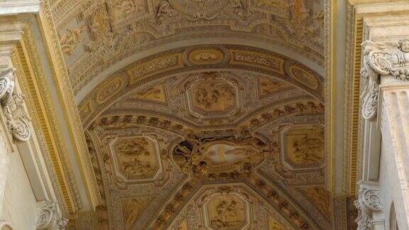 意大利罗马梵蒂冈圣彼得大教堂的建筑结构艺术