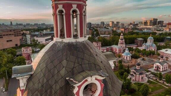 莫斯科市鸟瞰图