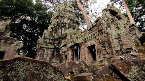柬埔寨暹粒的PrasatTaprohm寺庙