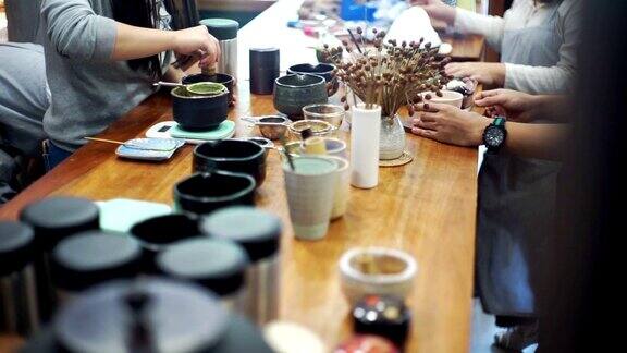厨房抹茶用于制作抹茶的茶具