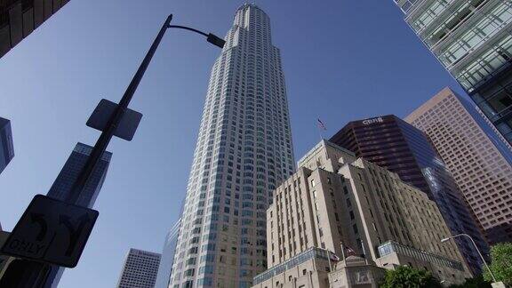 洛杉矶的美国银行大厦