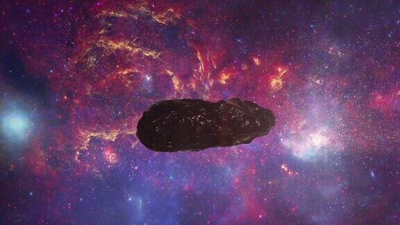 外太空的小行星Oumuamua