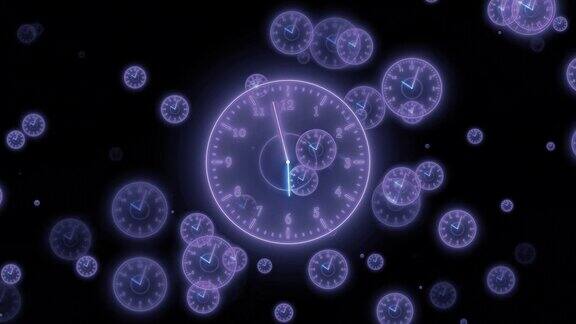 模拟粒子发光时钟隔离