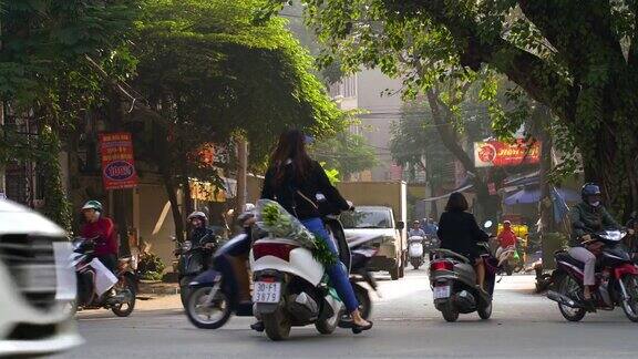 河内的城市交通越南