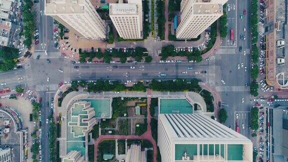 住宅建筑鸟瞰图