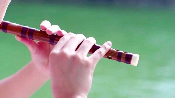 竹笛演奏