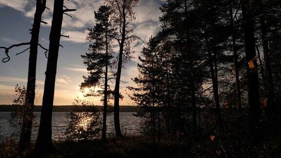 卡累利阿的九月风景