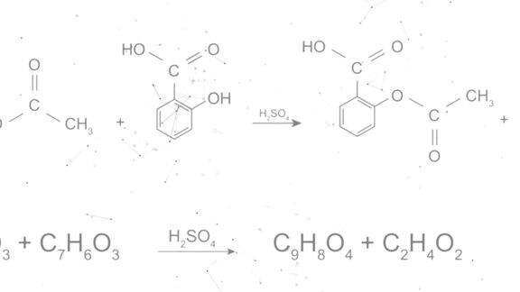 化学分子式的动画