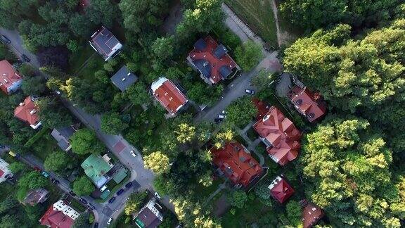 波兰索波特住宅区别墅的天线