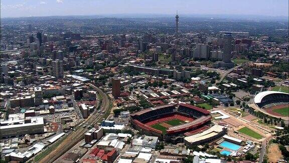 埃利斯公园体育场-鸟瞰图-豪登市约翰内斯堡都会市约翰内斯堡南非