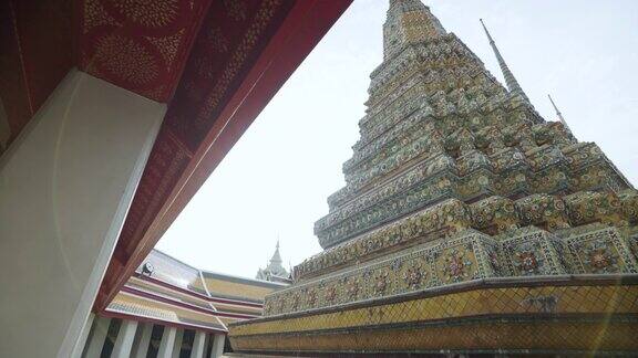 泰国曼谷卧佛寺的宝塔