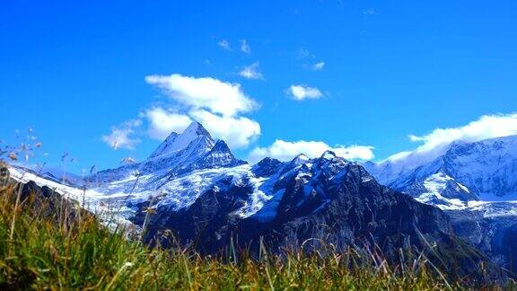 4k时光流逝:瑞士阿尔卑斯山