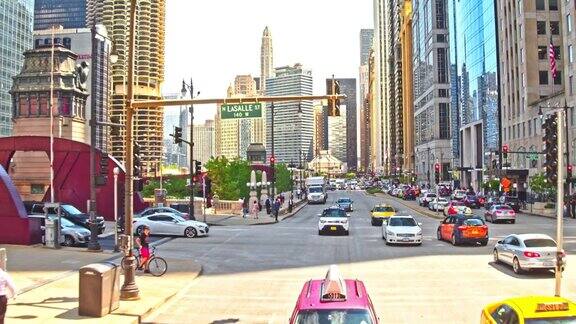 芝加哥的街道