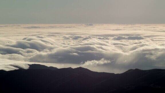 特内里费岛的云海