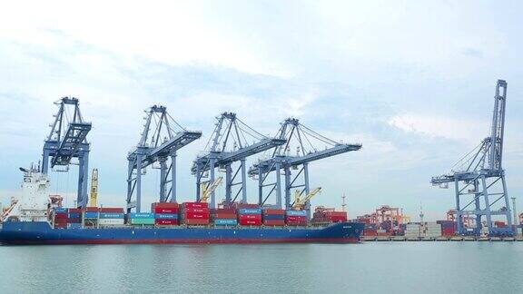 港口集装箱码头来运输你的产品