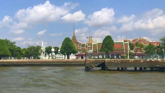 泰国曼谷市中心湄南河特快游船之旅