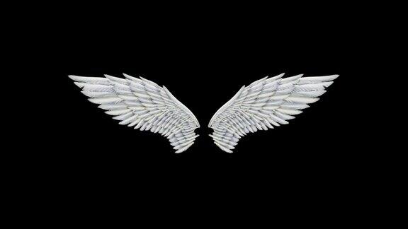 天使的翅膀毛圈易于使用