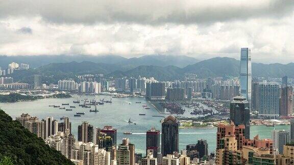 时光流逝:香港一个繁荣之城的航船
