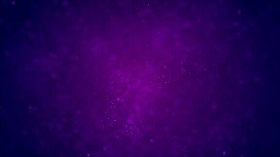 4k散焦抽象粒子背景(紫色)-循环股票视频