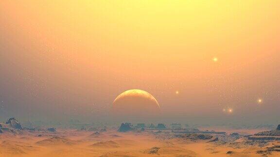 外星人的沙漠星球