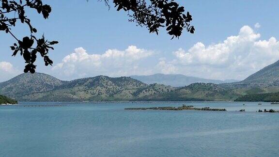 阿尔巴尼亚的布特林特湖