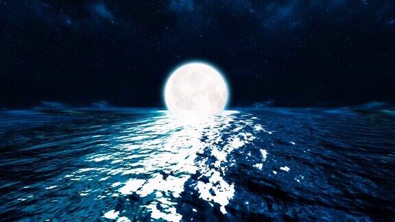 月落海洋