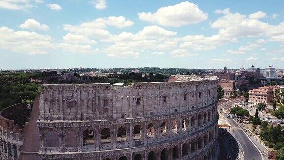 罗马意大利大剧院鸟瞰图