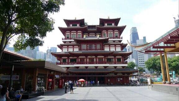 新加坡的佛牙寺