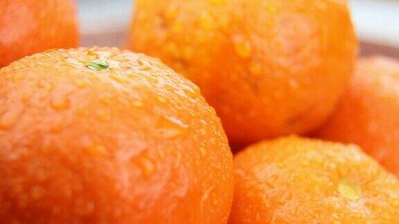 新鲜橙子-可循环高清