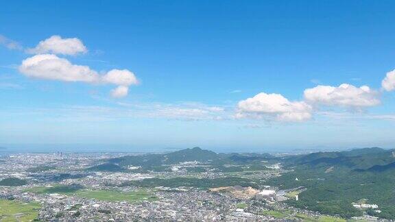 日本福冈市的风景