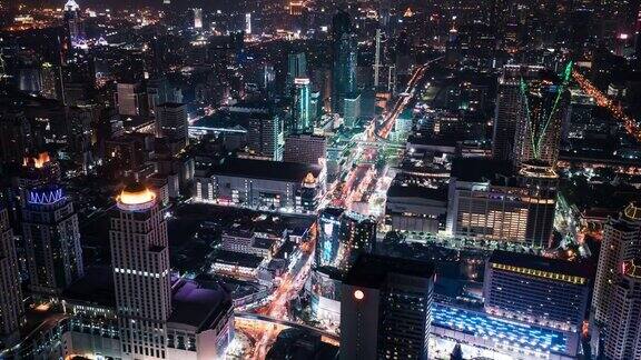 TU高架城市夜景