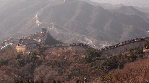 中国八达岭长城属于山巅