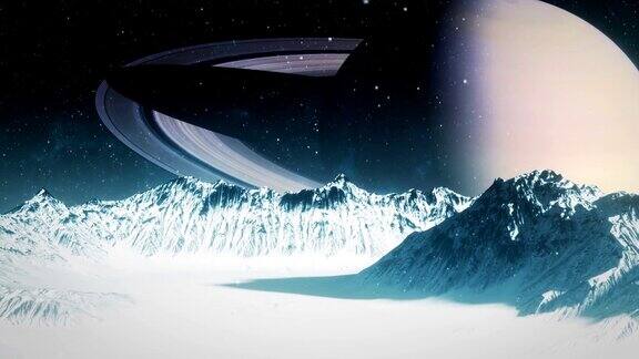 冰卫星-土星