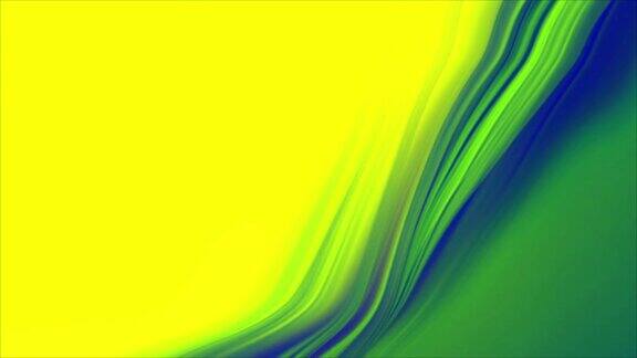 运动图形:彩色抽象波浪线背景