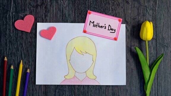 4K用画图庆祝母亲节