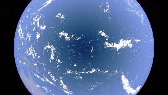 地球白天大洋洲