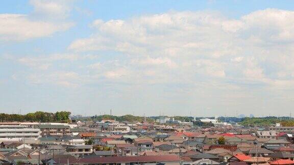 横滨郊区的住宅区