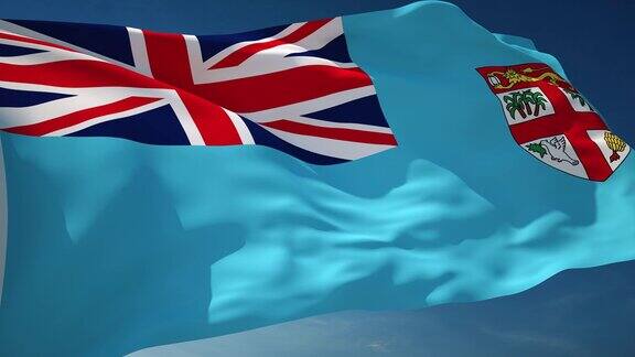 4K斐济旗-可循环
