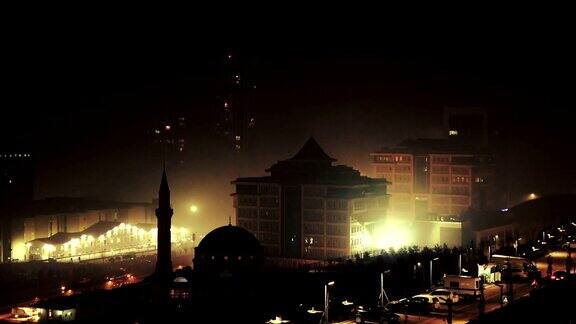 土耳其伊斯坦布尔的夜晚