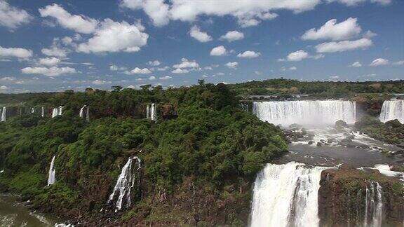 巴西那边的伊瓜苏瀑布