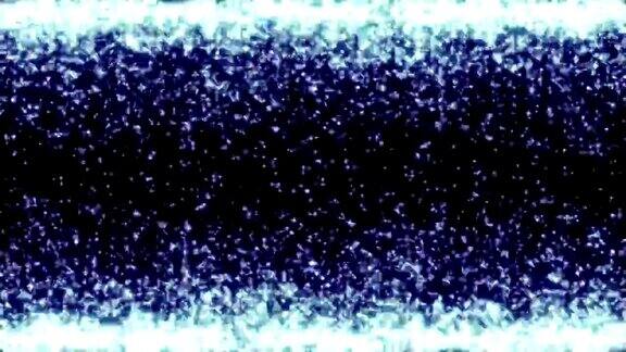 蓝星粒子流视频帧