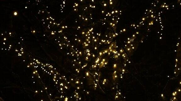 圣诞树倒挂灯